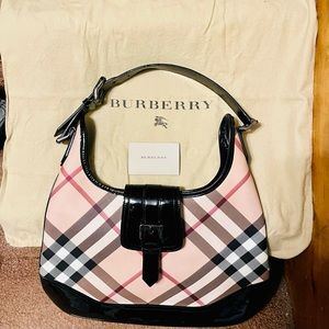 Burberry Brooke Supernova Check Medium Handbag